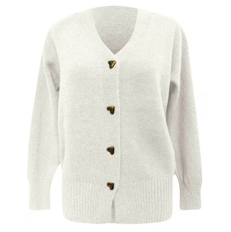 CARDIGAN A BOUTONS EN MAILLE