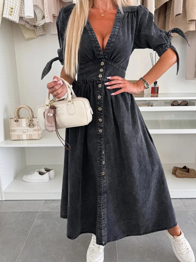 VAUREL | Robe Denim Séduction
