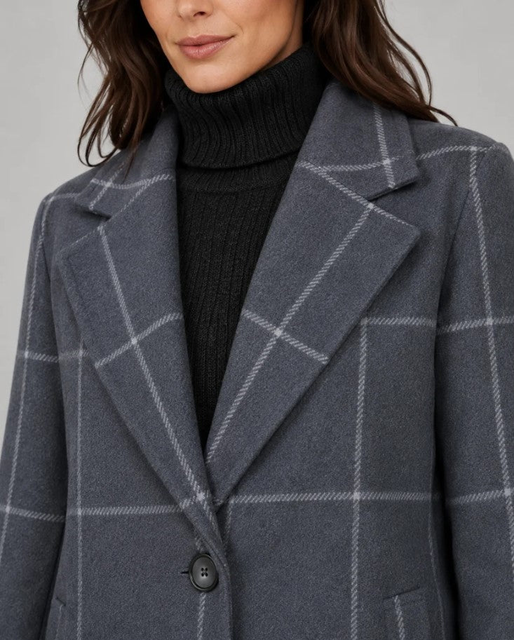 HAILEY | Manteau élégant mi-long à revers