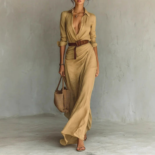 ROBE ELEGANCE ASYMETRIQUE