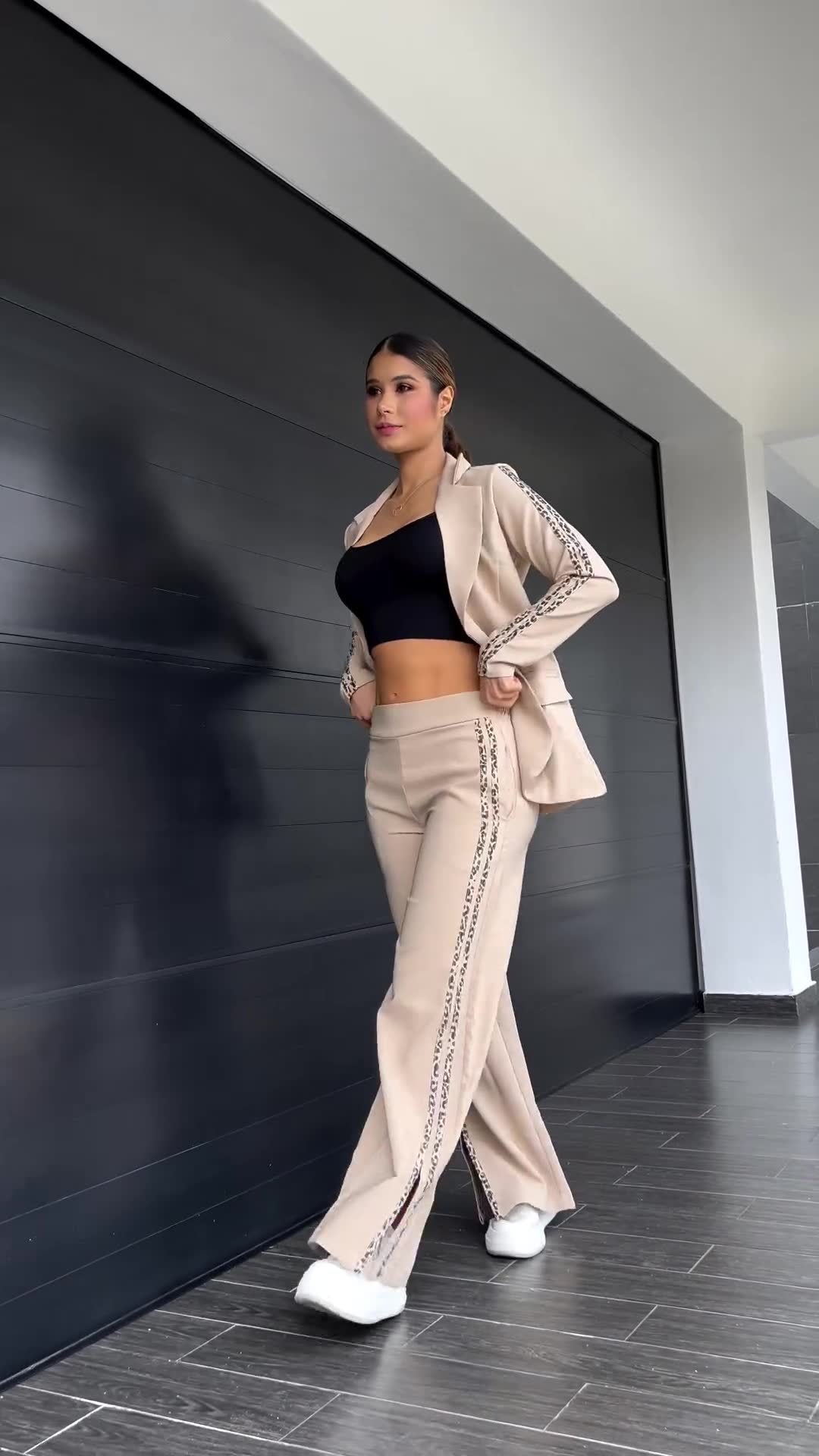 FLEX | ENSEMBLE À JAMBES LARGES