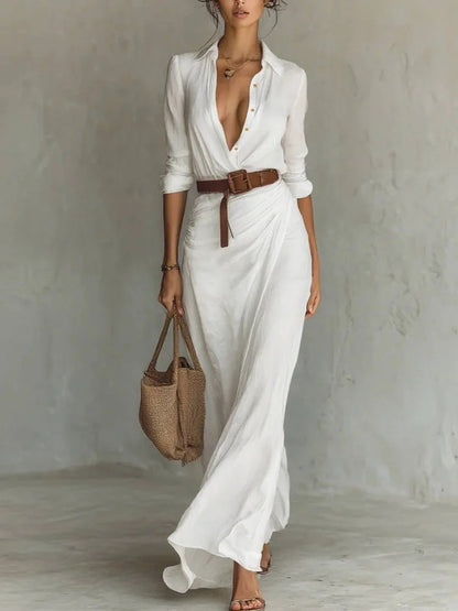 ROBE ELEGANCE ASYMETRIQUE