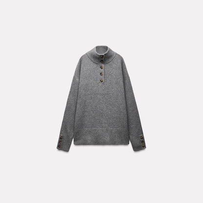 MOCK | PULL RAYURES ELEGANTE