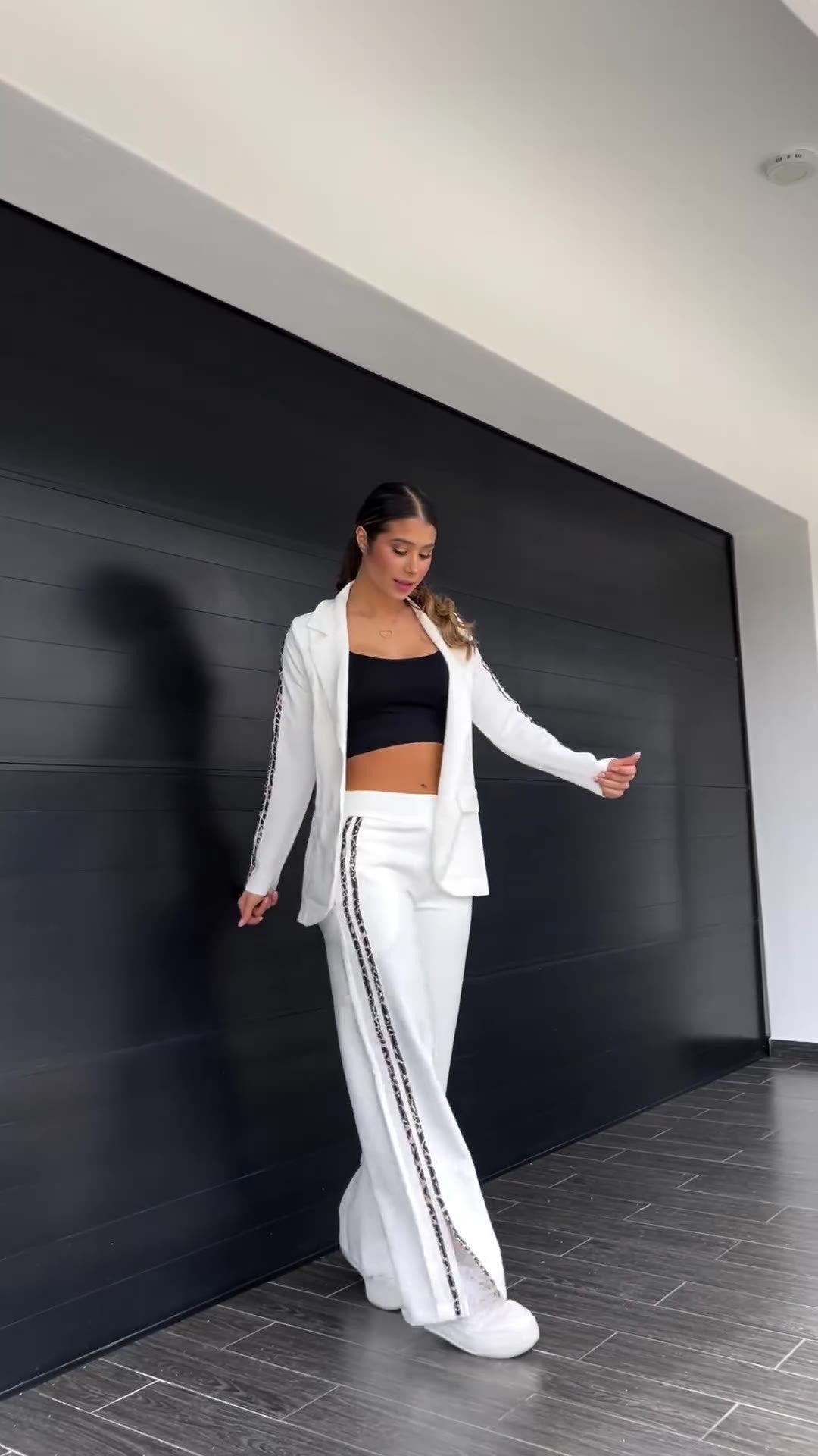FLEX | ENSEMBLE À JAMBES LARGES