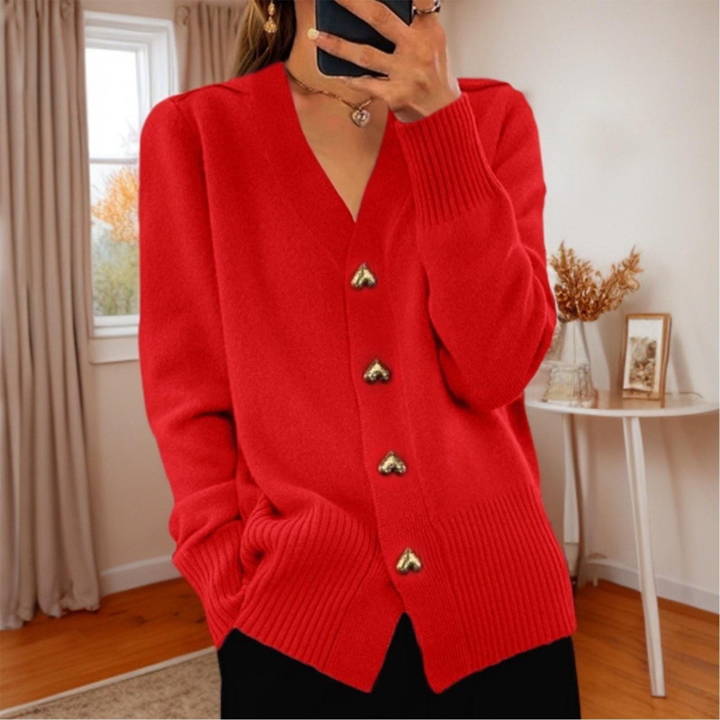 CARDIGAN A BOUTONS EN MAILLE