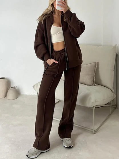 Camille | Ensemble Bomber & Jogger Chic