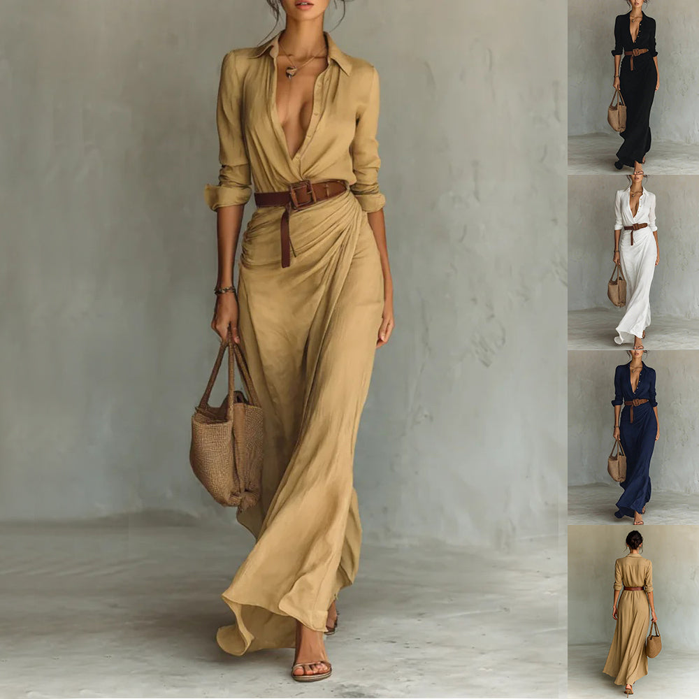 ROBE ELEGANCE ASYMETRIQUE