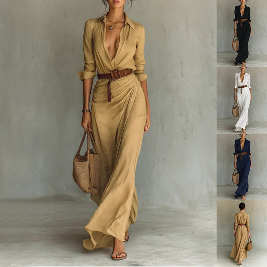 ROBE ELEGANCE ASYMETRIQUE
