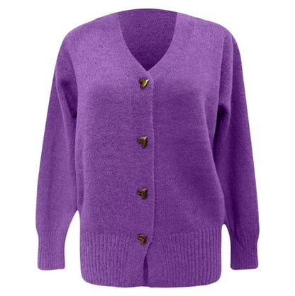 CARDIGAN A BOUTONS EN MAILLE
