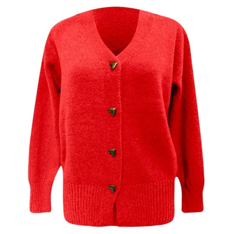 CARDIGAN A BOUTONS EN MAILLE