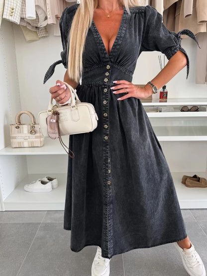 VAUREL | Robe Denim Séduction