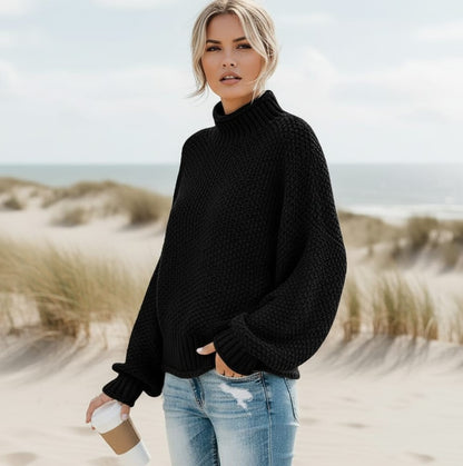 BOHOV | Pull en maille à col roulé