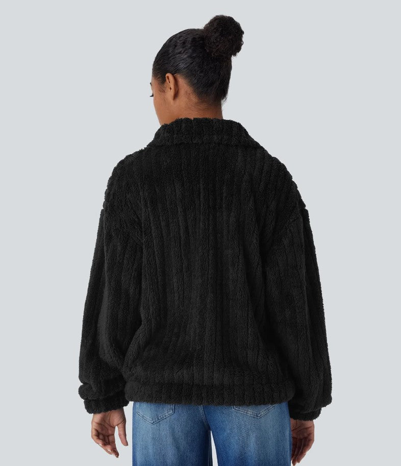 SHERPA | Veste décontractée à col boutonné