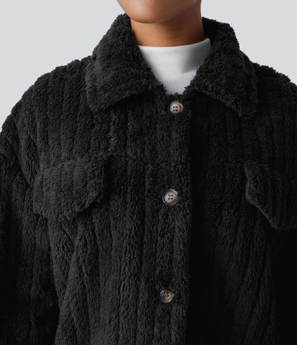 SHERPA | Veste décontractée à col boutonné