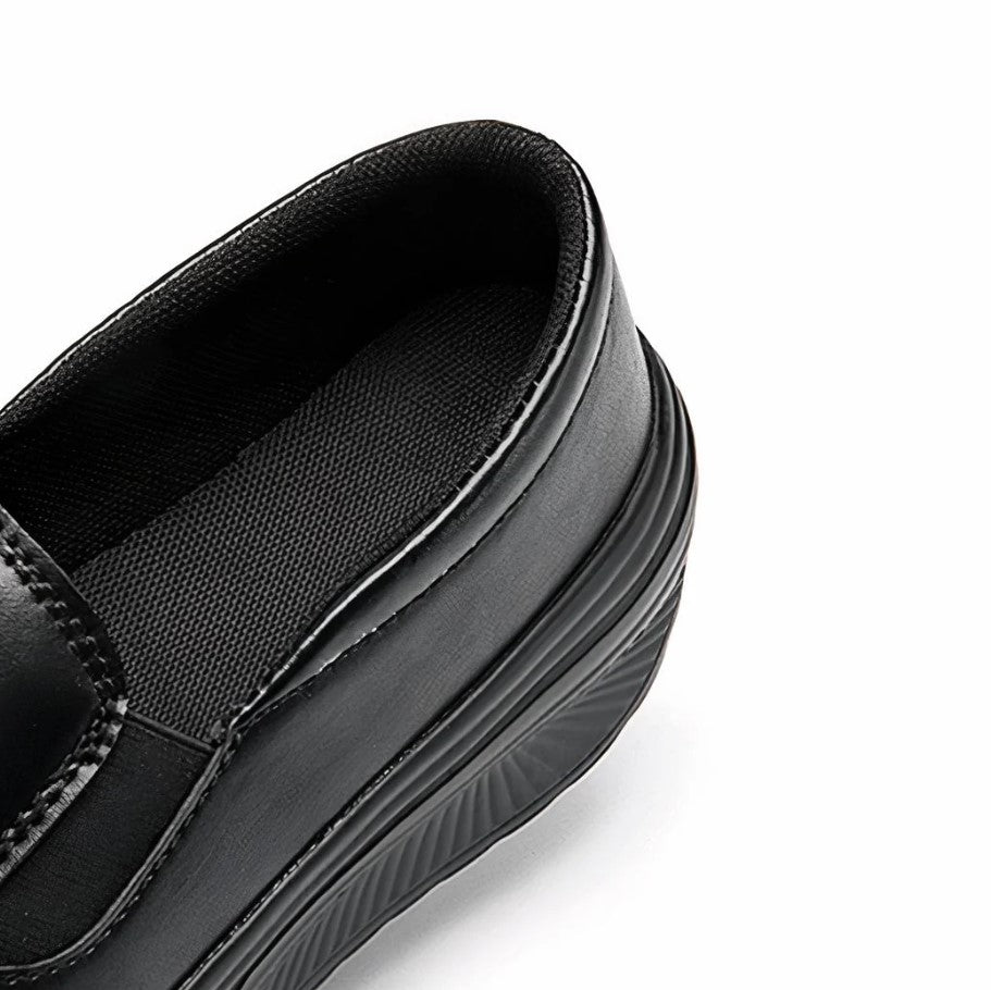 Mocassins orthopédiques en cuir