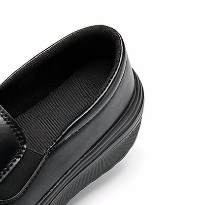 Mocassins orthopédiques en cuir