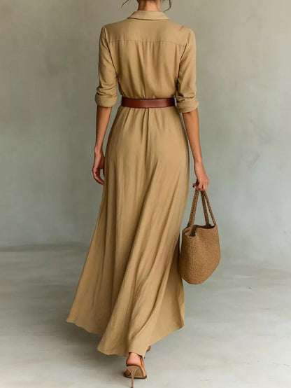 Robe élégance asymétrique