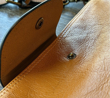 MINIMALISTE SAC BANDOULIERE EN CUIR VERITABLE,