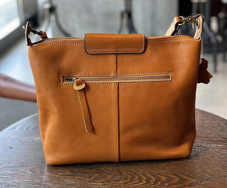 MINIMALISTE SAC BANDOULIERE EN CUIR VERITABLE,