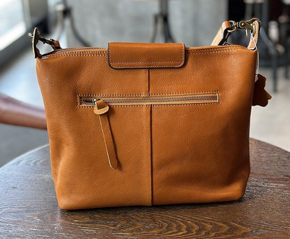 MINIMALISTE SAC BANDOULIERE EN CUIR VERITABLE,