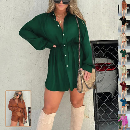 ROBE-CHEMISE ÉLEGANCE STRUCTUREE