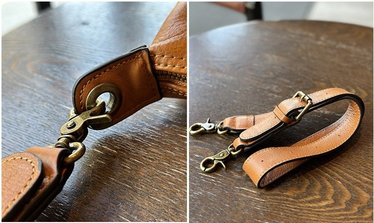 MINIMALISTE SAC BANDOULIERE EN CUIR VERITABLE,
