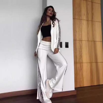 FLEX | ENSEMBLE À JAMBES LARGES