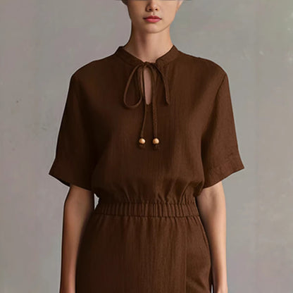 Robe Midi Élégance Estivale