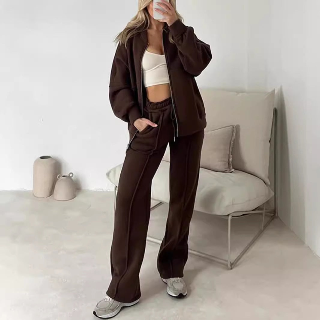 Camille | Ensemble Bomber & Jogger Chic